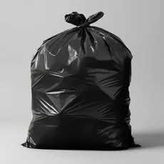 Saco de Lixo 20L 40L 60L 100L Super Reforçado 0,12 Resistente Grosso Boca Larga Preto
