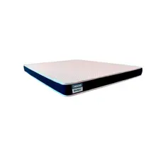 Colchão Viúva Guldi Duplo Plus D28 (16x128x188) Branco e Azul