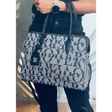 Bolsa Feminina Veryrio Trabalho Notebook Tablet Espaçosa Reforçada