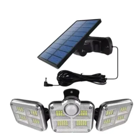 Led 3 Luminária Solar Com Sensor De Movimento Lâmpadas 122