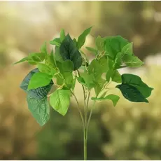 Galho Mini Plantas Artificial Verde Decoração Parede Jardim Casa