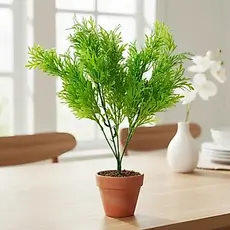 Planta Artificial Alecrim Mini 1 Galho Folhagem Decorativa Arranjo Floral Decoração Parede