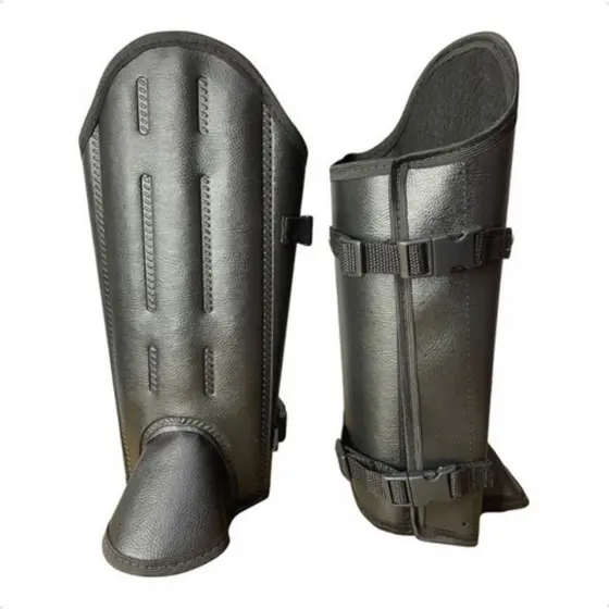 Perneira EPI Bidim Contra Picada de cobra- 3 talas Rigidas Velcro Fivela-  CA 37089