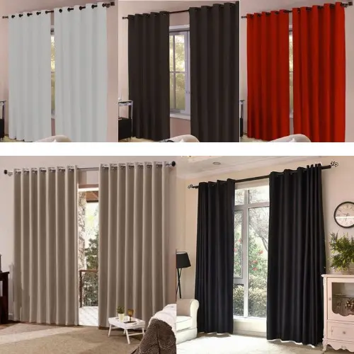 Cortina para sala grande 2,30 X 1,80 Cores - cortina para sala e quarto