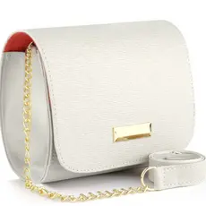 Bolsa De Ombro Feminina Corrente Dourada
