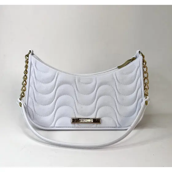 Bolsa De Ombro Feminina  Transversal Corrente Dourada