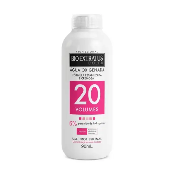 Água Oxigenada 20 Volumes Bio Extratus 90mL