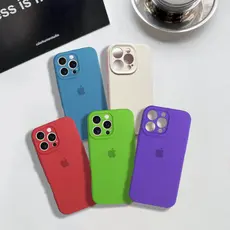 Para iPhone 15 15Plus 15Pro 15ProMax Capinha de silicone para proteger a lente do telefone Angel Eye