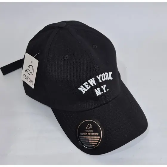 Boné  New York Retrô Dad Hat  Aba Curva Masculino Feminino Ajustável