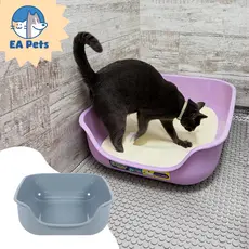 Caixona de Areia Da Pet Games Bandeja Higiênica Premium Para Gato Caixa Com Grandes Dimensões
