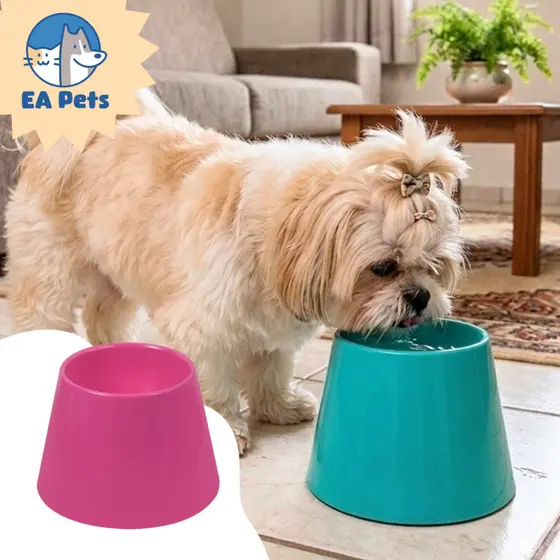 Comedouro Ou Bebedouro Da Pet Games Alto Elevado Para Cão Cachorro Confortável E Saudável