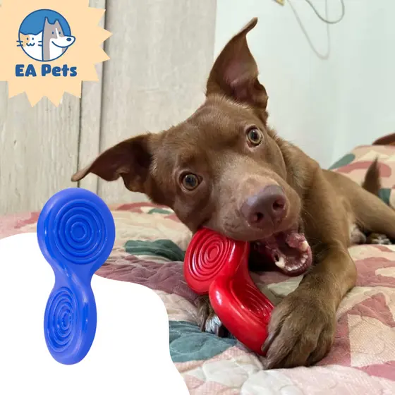 Mordedor Em Nylon Da Pet Games Pirulidog Brinquedo Cão Super Resistente Recheável Cachorro