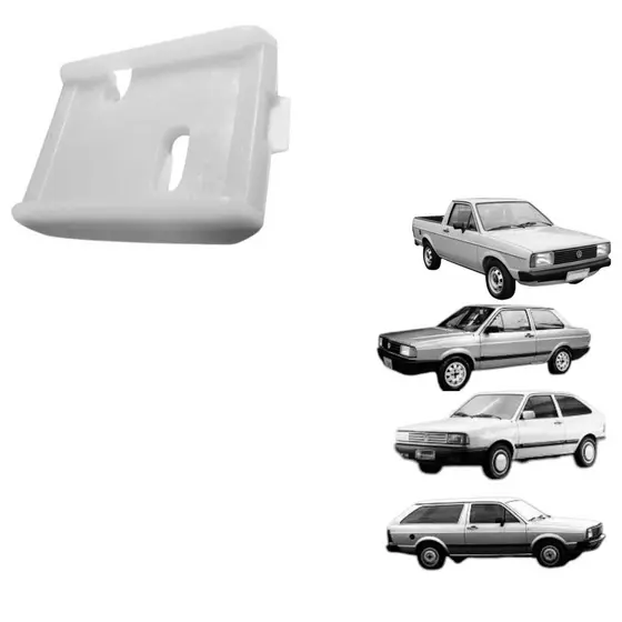1x Grampo Friso Lateral - Passat Gol Parati Saveiro Voyage