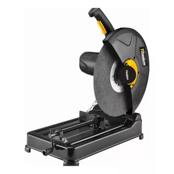 Serra Rápida Policorte 355mm 2000W 220V com Disco de Corte e Trava de Segurança Titanium Platina