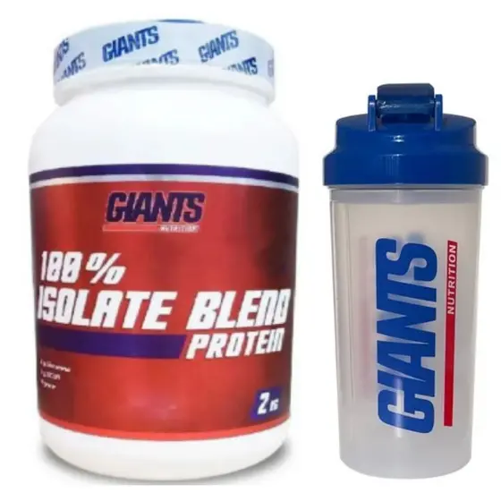 Kit Isolate Blend 2kg Giants Brinde Dia dos Pais
