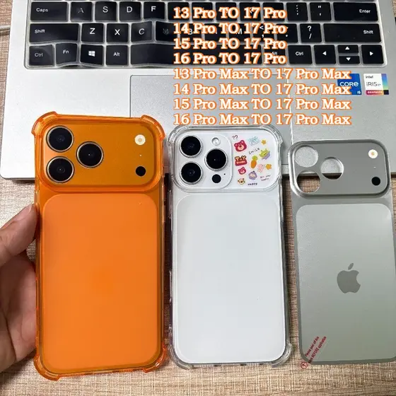 (Série 17 Instantânea) Atração Magnética De Lente Removível Para IPhone 11 12 13 14 15 16 17 Pro Max Plus Capa À Prova