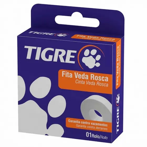 Veda Rosca Tigre 18mm X 25 m