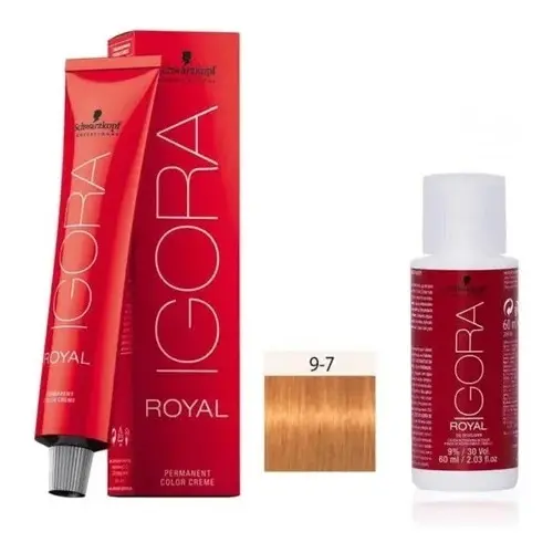 Schwarzkopf Kit coloração Igora 9.7 + ox 60ml