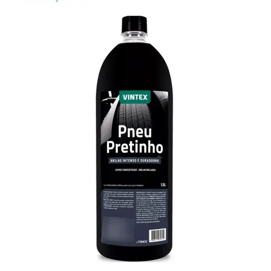 Pneu Pretinho 1,5l Vintex Aplicador Pretinho Selante