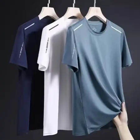 Camiseta Masculina Dry Fit Treino Academia Exercicio Corrida Casual
