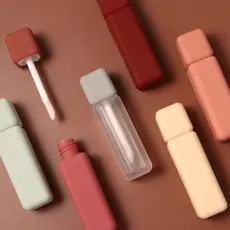 Tubo Vazio De Brilho Labial Mini Frascos Refiláveis Batom DIY