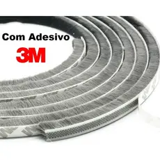 Fita Veda Porta Adesiva Vedação Janela 10 x 7 - 10 Metros