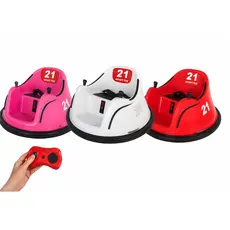 Carrinho Infantil Elétrico Bate-Bate 6V C/ Controle Remoto Luzes Música Diversão 110v/220v