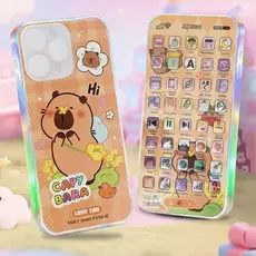 Brinquedo de Celular Infantil Musical aprendizagem oral kids educational toys (Inglês)