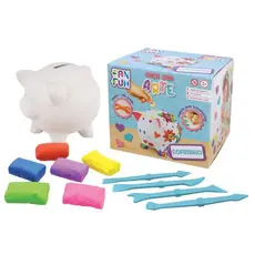 Cofrinho para Pintar Infantil – Kit Pintura Criativa com Tintas e Pincel