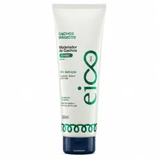 Modelador de Cachos Eico Cachos Mágicos Creme - Térmica Filtro UV 250ml Ondulados 2ABC