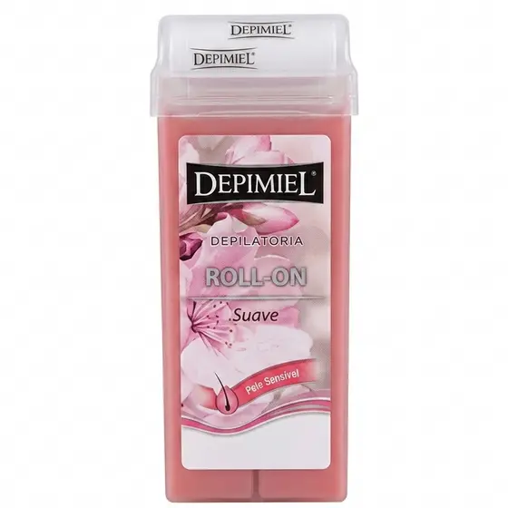 Cera Depilatória Roll-on Depimiel Suave 100g