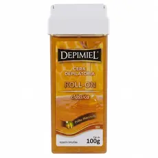 Cera Depilatória Roll-On Depimiel Clássica 100g Peles Normais