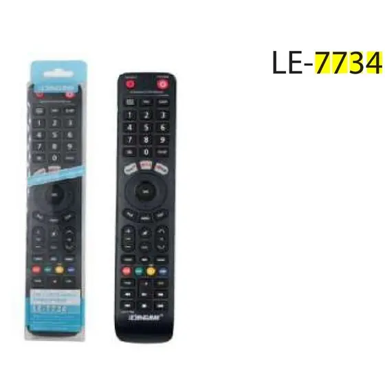 CONTROLE REMOTO UNIVERSAL LCD NETFLIX/YOUTUBE/SMART/3D/FUTEBOL/AMAZON