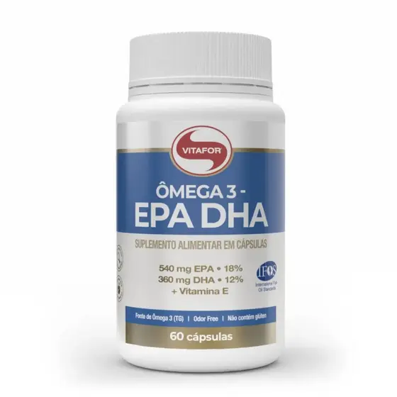 Ômega 3 - EPA DHA Suplemento Alimentar em Cápsulas Vitafor