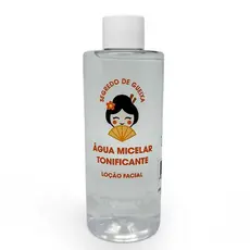 Água Micelar de Arroz 200ml Demaquilante Remove Maquiagem Limpeza Facial Pele Sensível e Oleosa