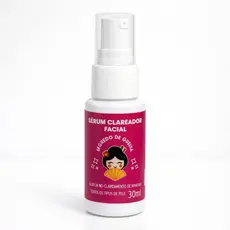 Sérum Clareador Pele Rosto Pescoço Mãos Uniformiza Clareia Manchas Fórmula Exclusiva 30ml