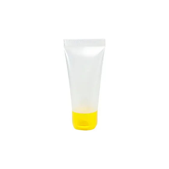 Bisnaga Plástica Transparente 10ml C/ Tampa Flip Top