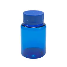 Pote Pet Para Cápsulas 100ml C/ Tampa Lacre