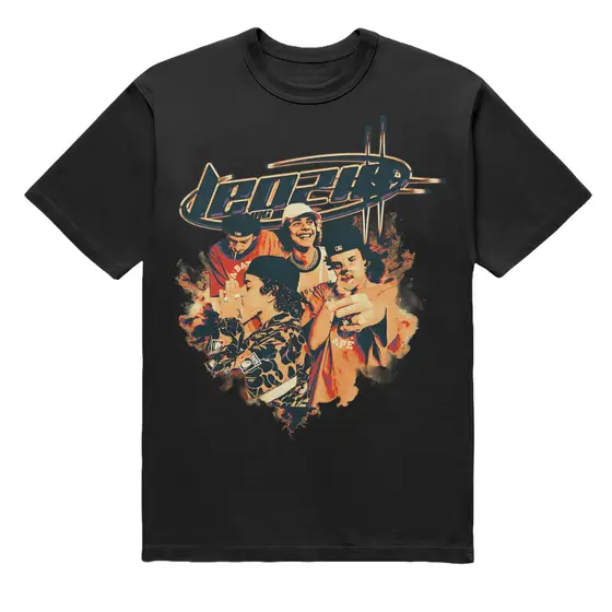 Camiseta Leozin Mc Normal P Sair Streetwear Batalha De Rima 100% Algodão Confortavel Estampa Em DTF