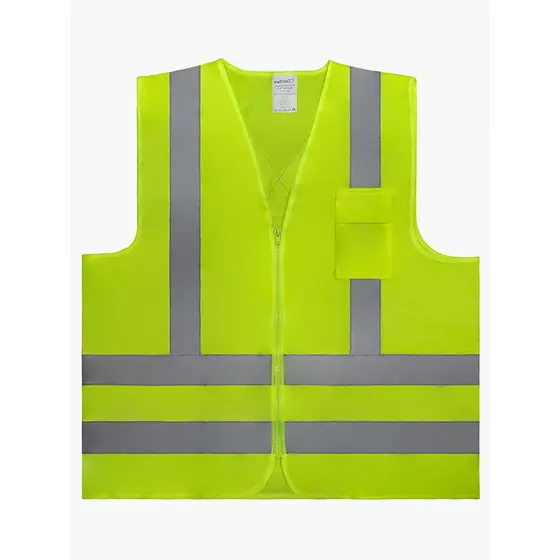 Colete Refletivo Infinity | Com Bolso | Laranja ou Verde | EPI de Segurança e Alta Visibilidade