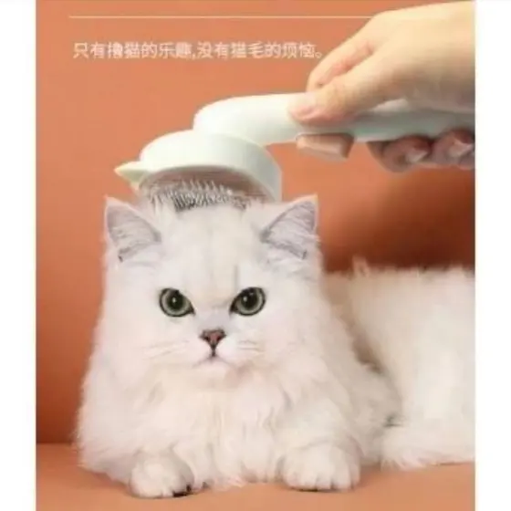 Escova Removedora Tira Pelos Dos Pets Cães E Gatos