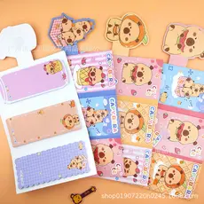 Papel De Combinação De Animais Notas Post-It Criativas Papelaria Fofa