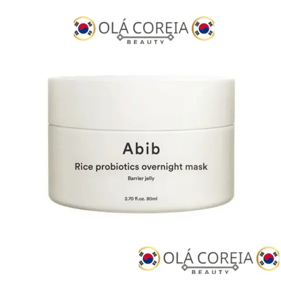 Máscara Noturna De Probióticos De Arroz Abib 80ml