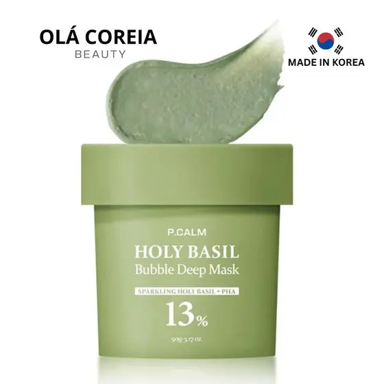 Máscara Profunda De Bolha De Manjericão Sagrado P.CALM 90g – Limpeza