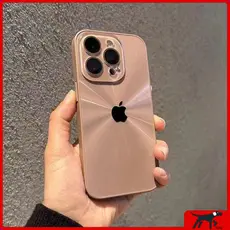 Luxo CD Padrão Aurora Dazzling Color Case Para iPhone 16 15 12 13 14 11 Pro Max Com Proteção De Lente