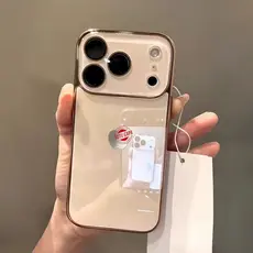 Capa De Vidro Fosco AG De Alta Qualidade Para iPhone 17 16 15 14 13 12 11 Pro Max Com Proteção De Lente De Câmera