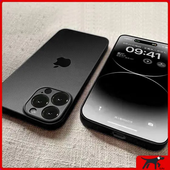 Cor Original Luxo Nano AG Fosco Caso Para iPhone Air 17 16 15 14 13 12 11 Pro Max Protetor Completo