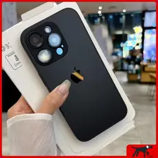 Luxo À Prova De Explosão AG Fosco Caso Para iPhone Air 17 16 15 14 13 12 11 Pro Max Lente Completa Protetora
