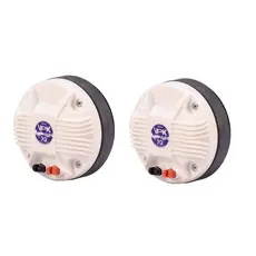 2 Driver QVS 30VPK 120W RMS 8 OHMS TITÂNIO Titanium Som Automotivo Profissional Driver TI Corneta Ti
