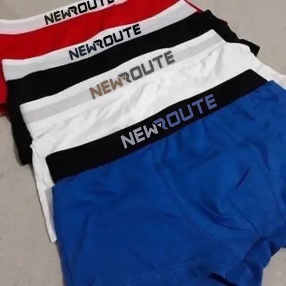 Kit 10 Cuecas Boxer New Route Masculina Microfibra